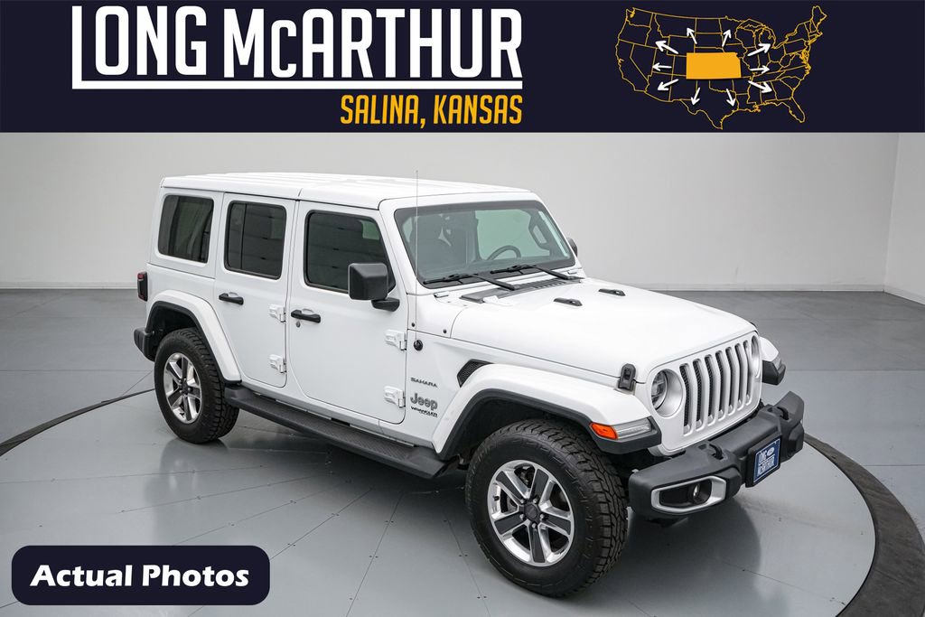 Used 2020 Jeep Wrangler Unlimited Sahara image 1