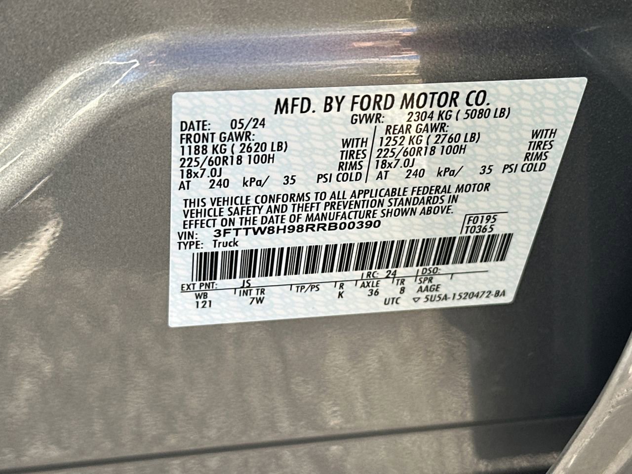 Certified 2024 Ford Maverick XLT w/ XLT Luxury Package image 34