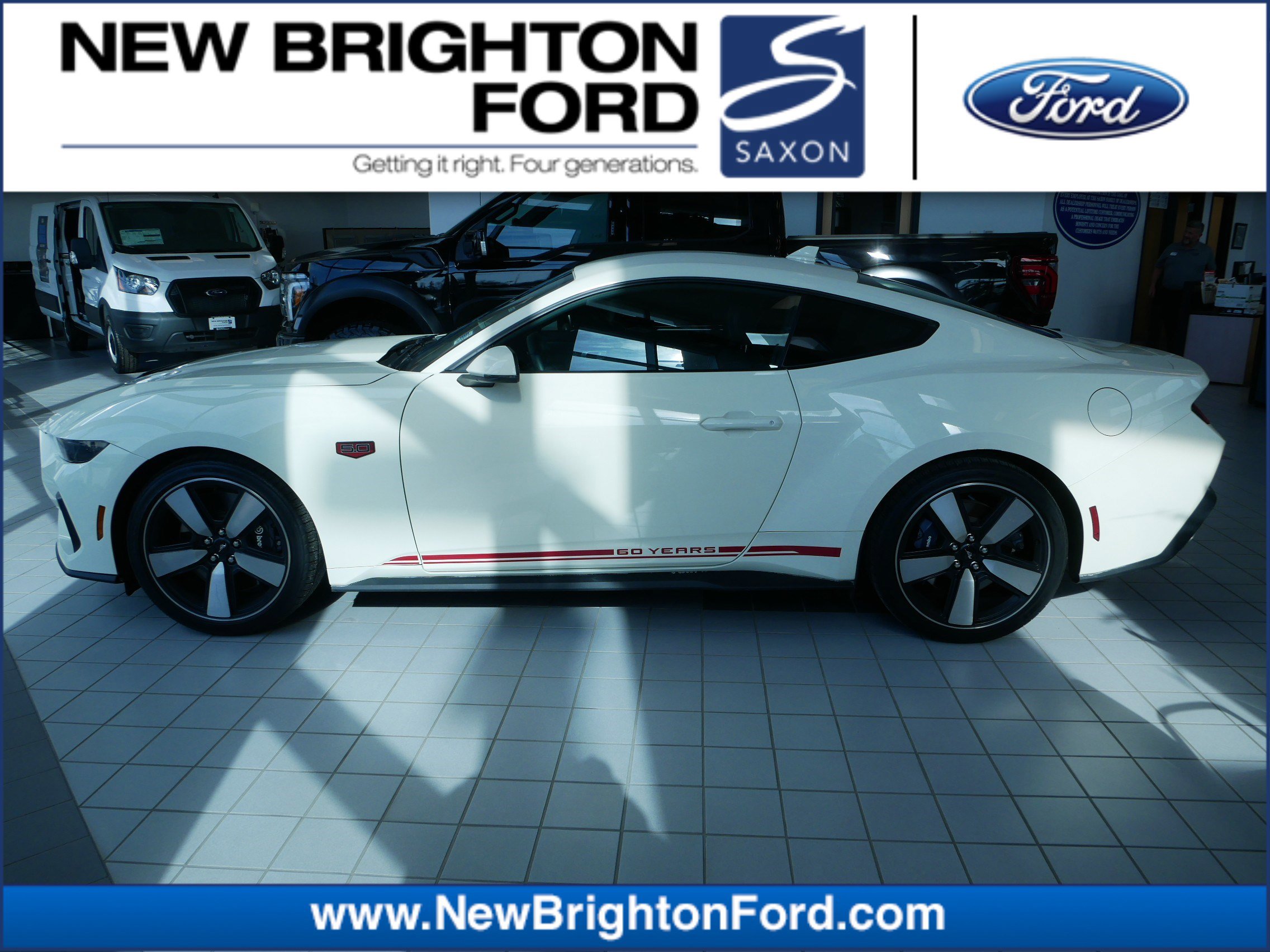 Certified 2025 Ford Mustang GT Premium w/ 60th Anniversary Package RWD image 1