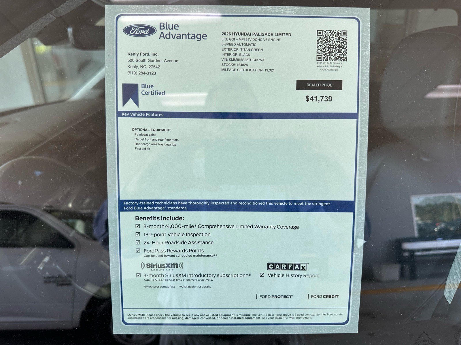 Used 2026 Hyundai Palisade Limited FWD image 4
