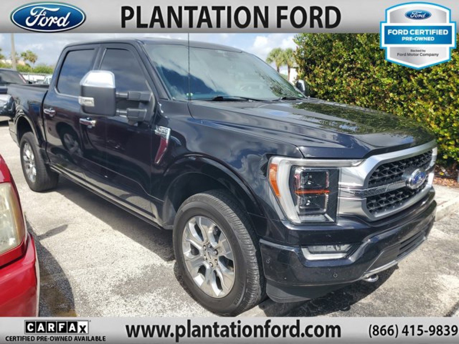 Certified 2022 Ford F150 Platinum w/ Equipment Group 701A High image 5