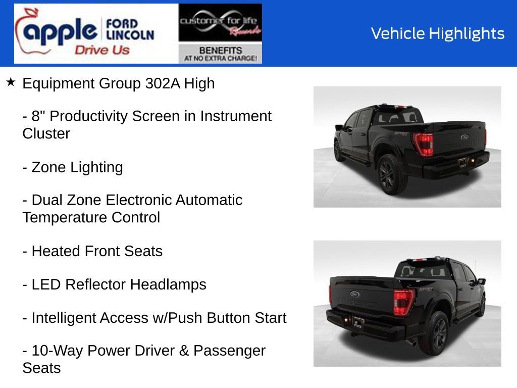 Certified 2023 Ford F150 XLT w/ Equipment Group 302A High image 15
