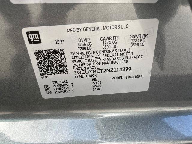 Used 2022 Chevrolet Silverado 1500 High Country w/ Technology Package AWD/4WD image 14