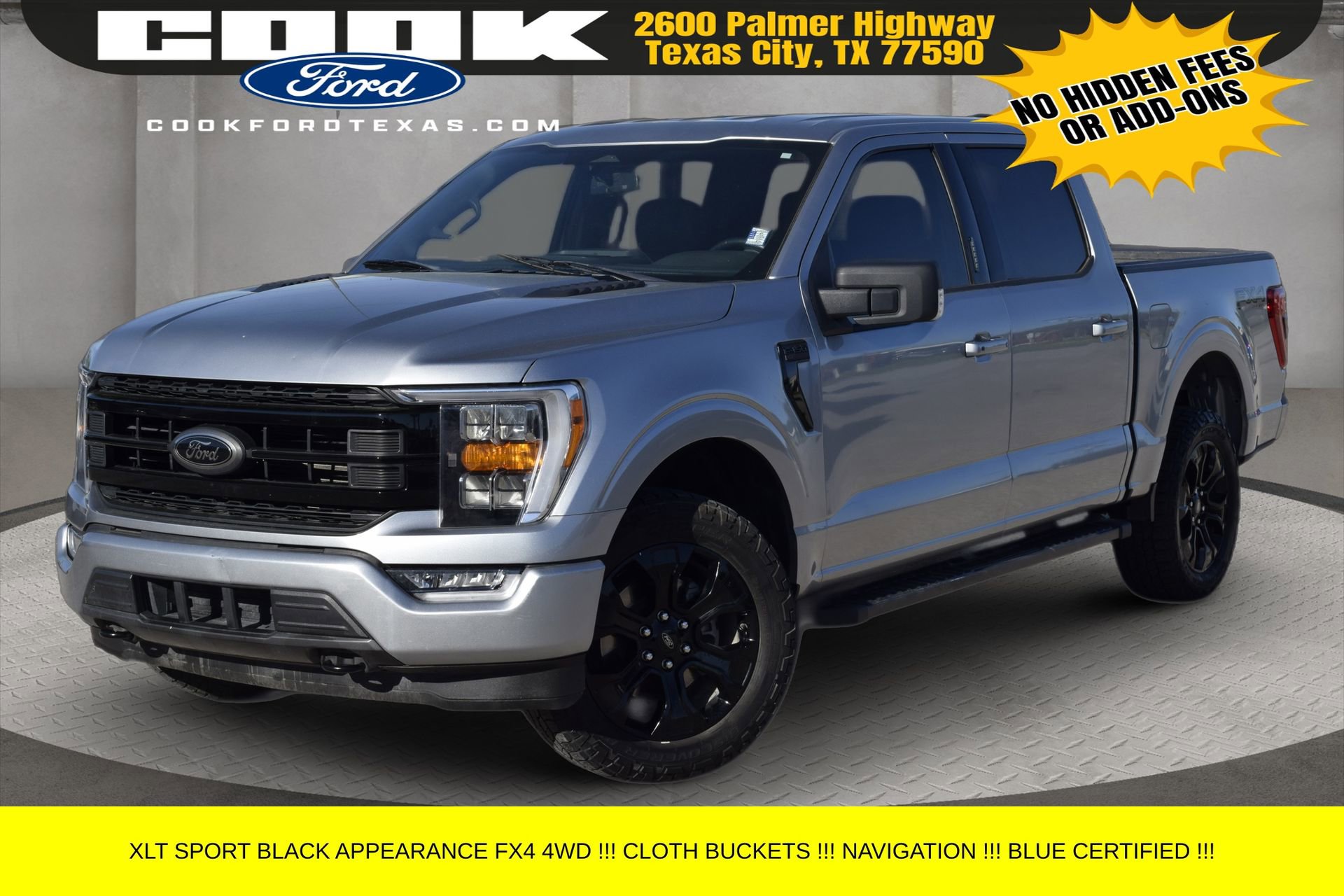 Certified 2022 Ford F150 XLT w/ Equipment Group 302A High