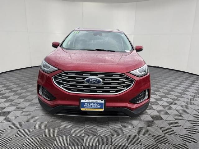 Certified 2021 Ford Edge Titanium w/ Class II Trailer Tow Package AWD/4WD image 14