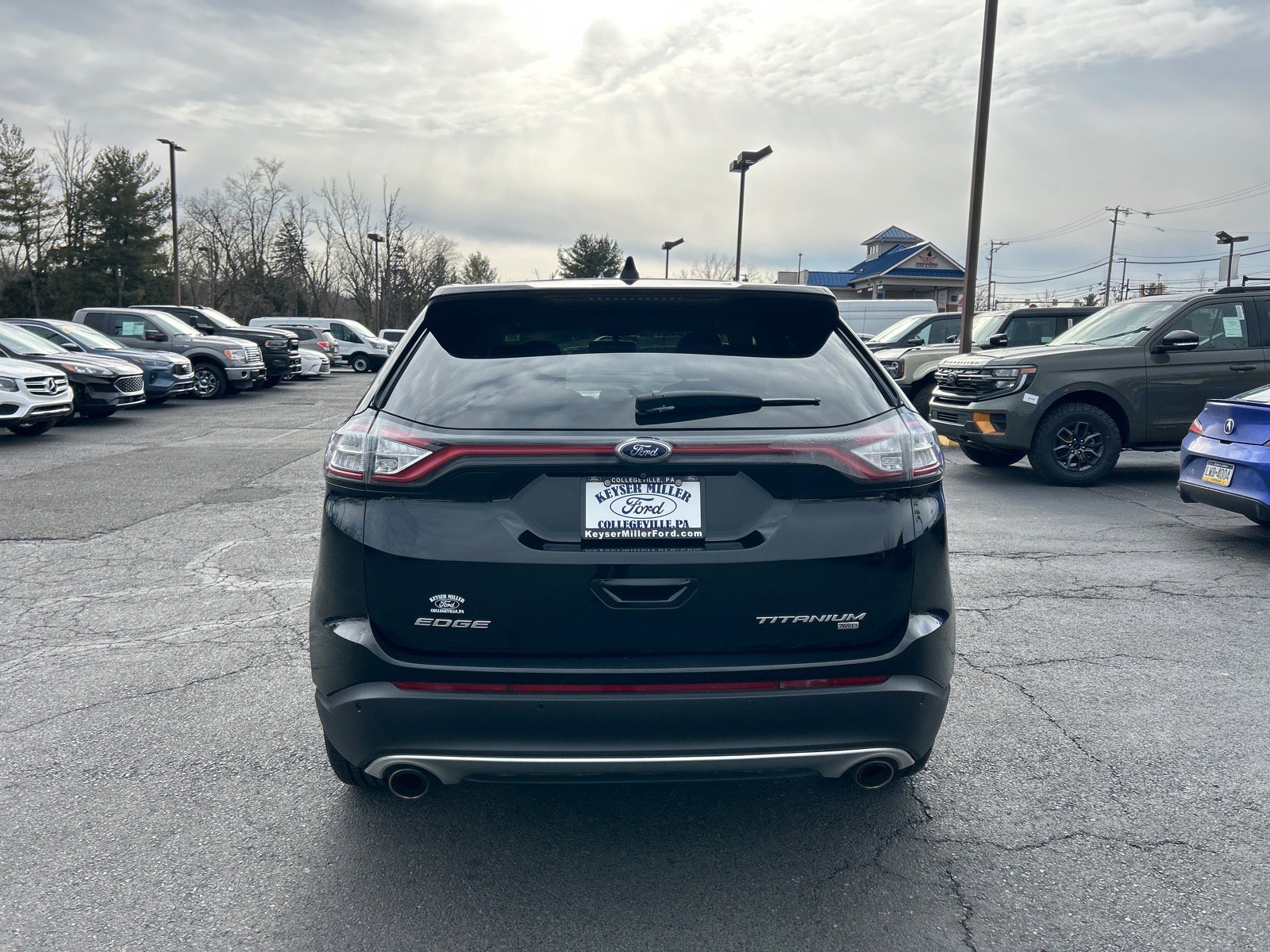 Certified 2018 Ford Edge Titanium w/ Equipment Group 301A image 12