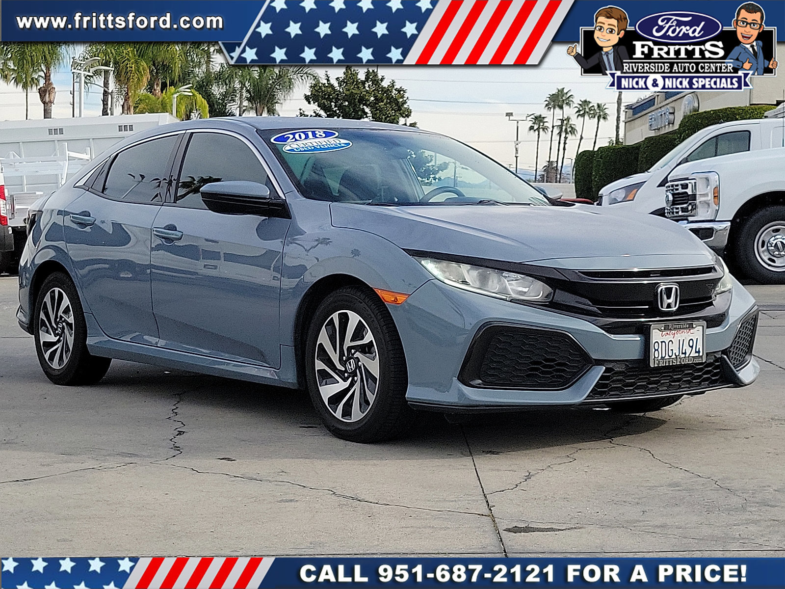 Used 2018 Honda Civic LX image 1