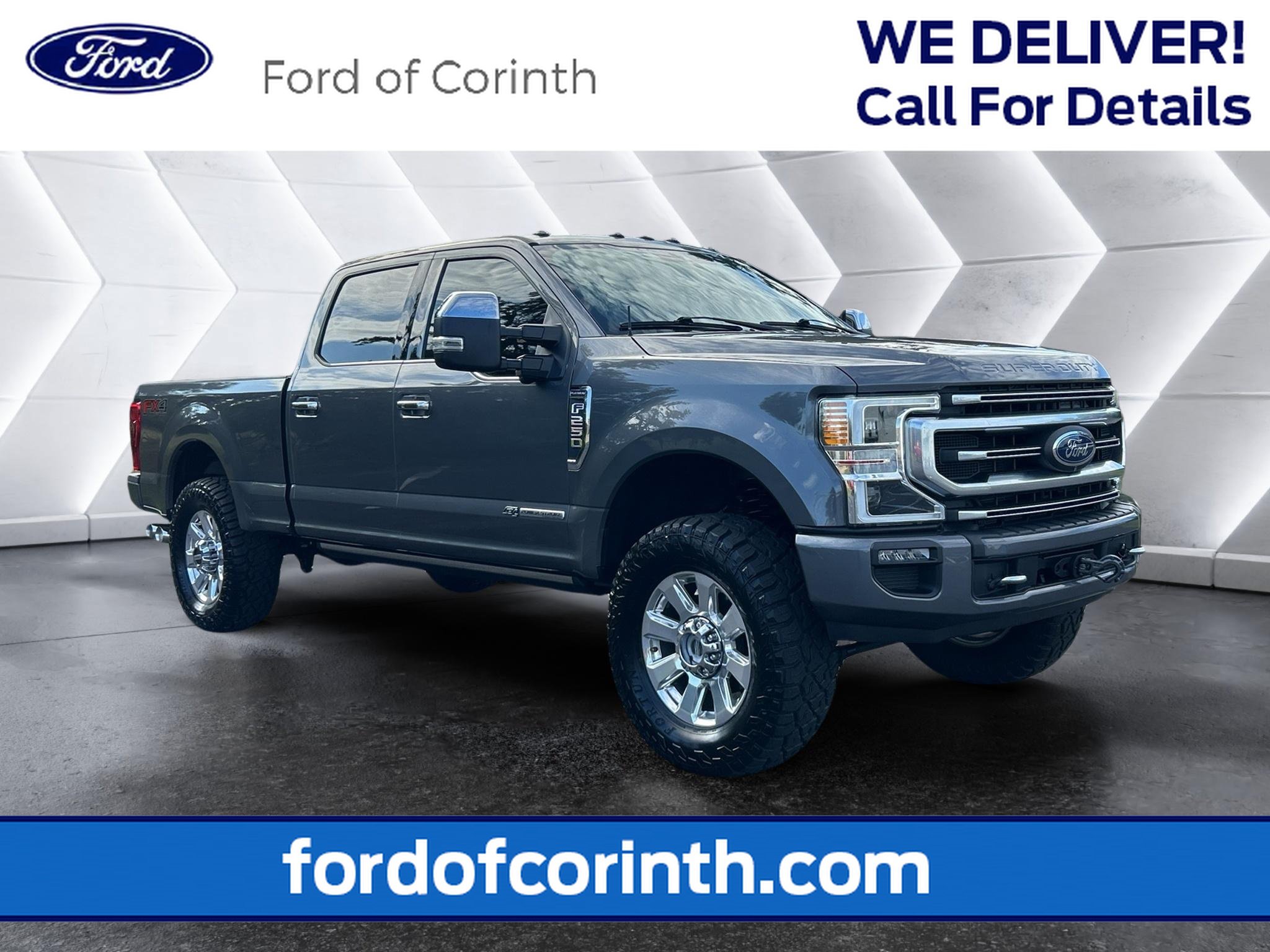 Certified 2021 Ford F250 Platinum AWD/4WD image 1