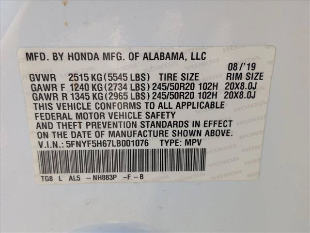 Used 2020 Honda Pilot Touring image 23