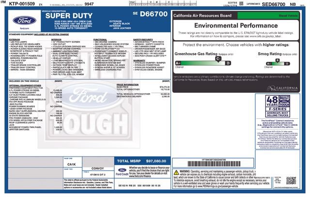 Certified 2025 Ford F350 King Ranch w/ Chrome Package AWD/4WD image 5