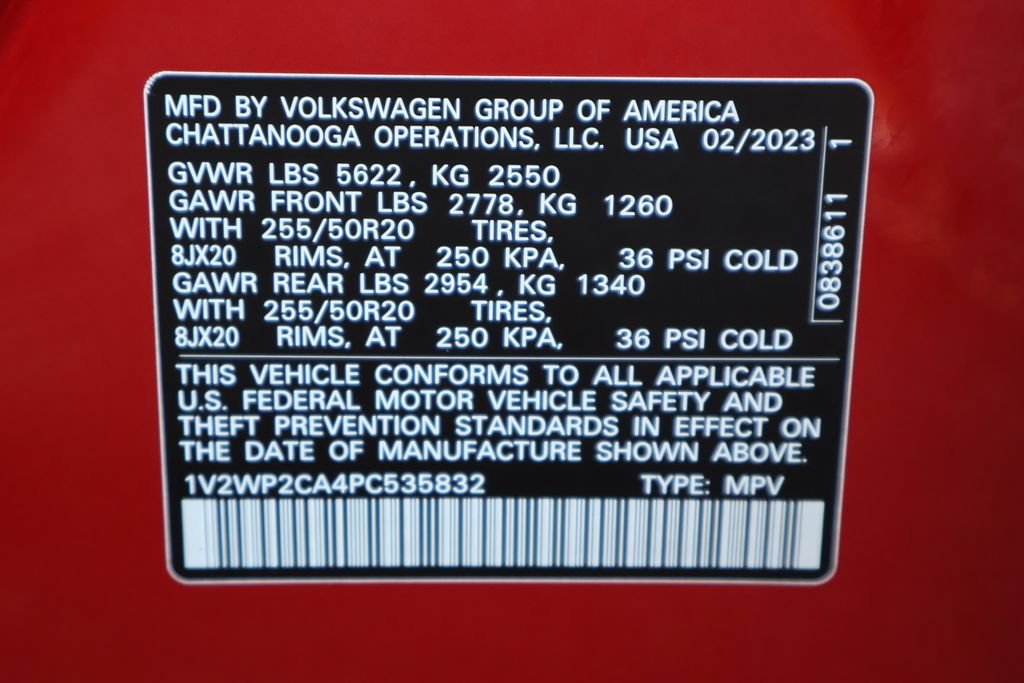 Used 2023 Volkswagen Atlas SE FWD image 41