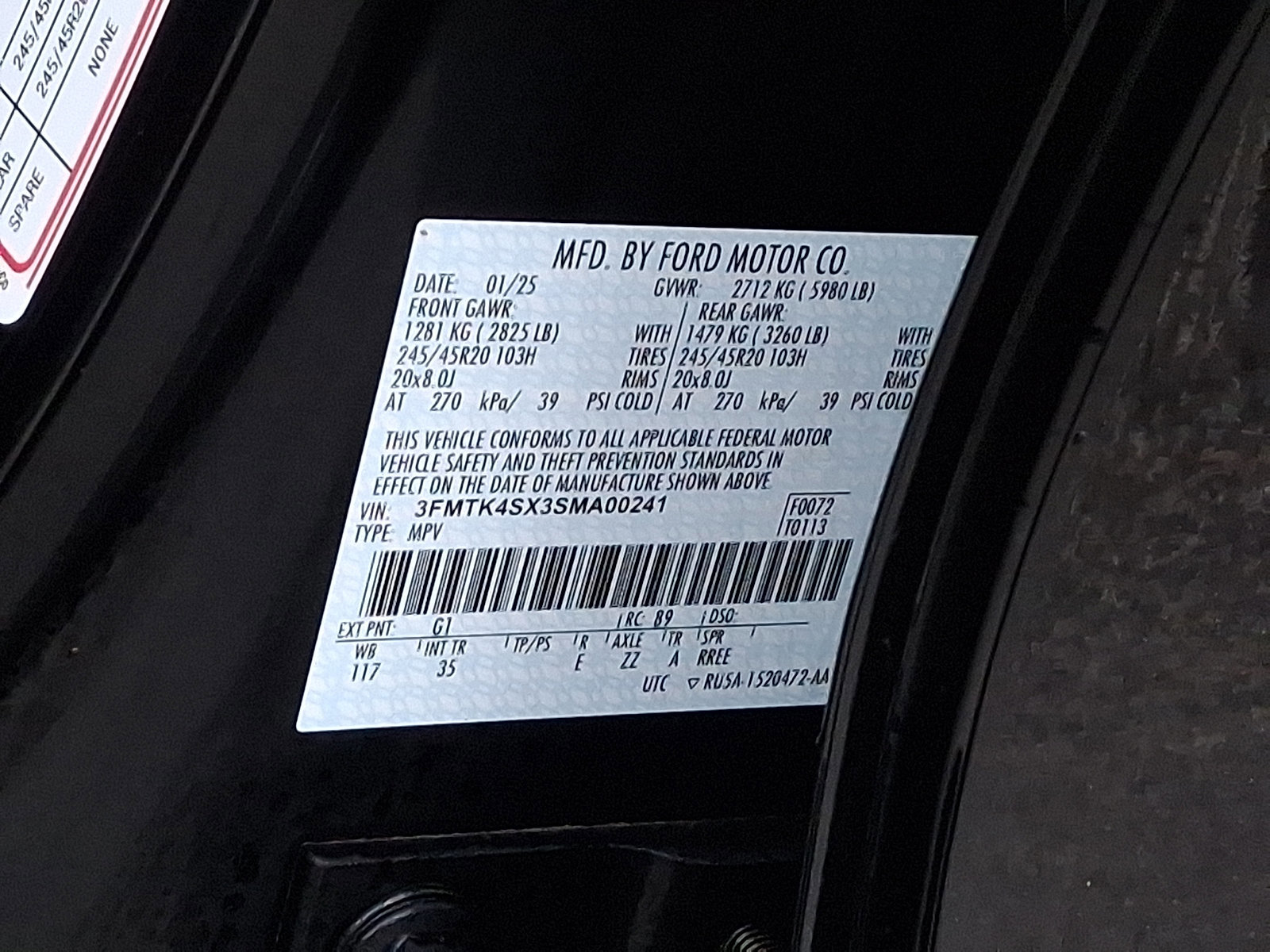 Certified 2025 Ford Mustang Mach-E GT image 27