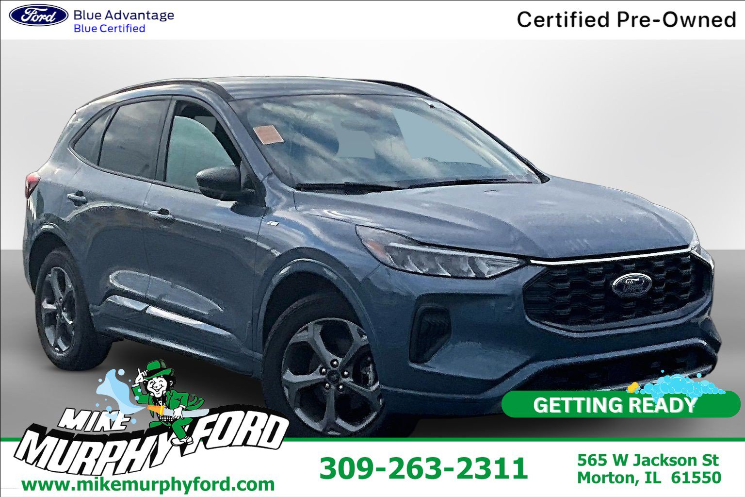 Certified 2023 Ford Escape ST-Line w/ Tech Pack #1 AWD/4WD image 1
