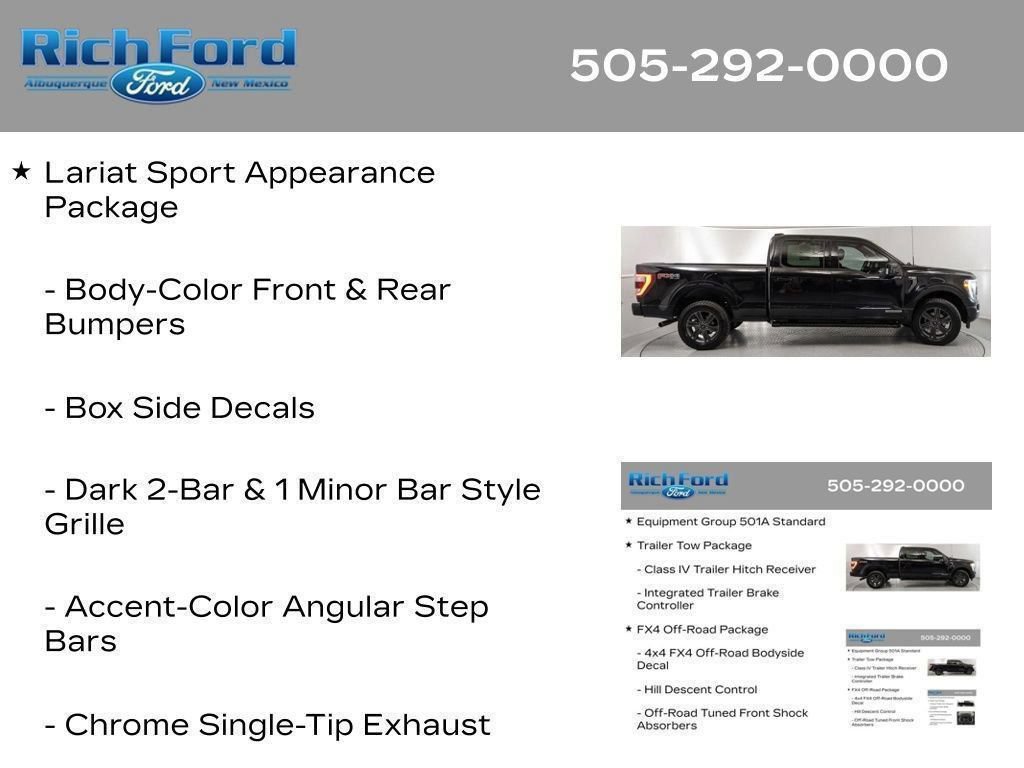 Certified 2023 Ford F150 Lariat AWD/4WD image 89