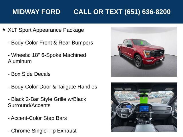 Certified 2022 Ford F150 XLT w/ Equipment Group 302A High AWD/4WD image 25