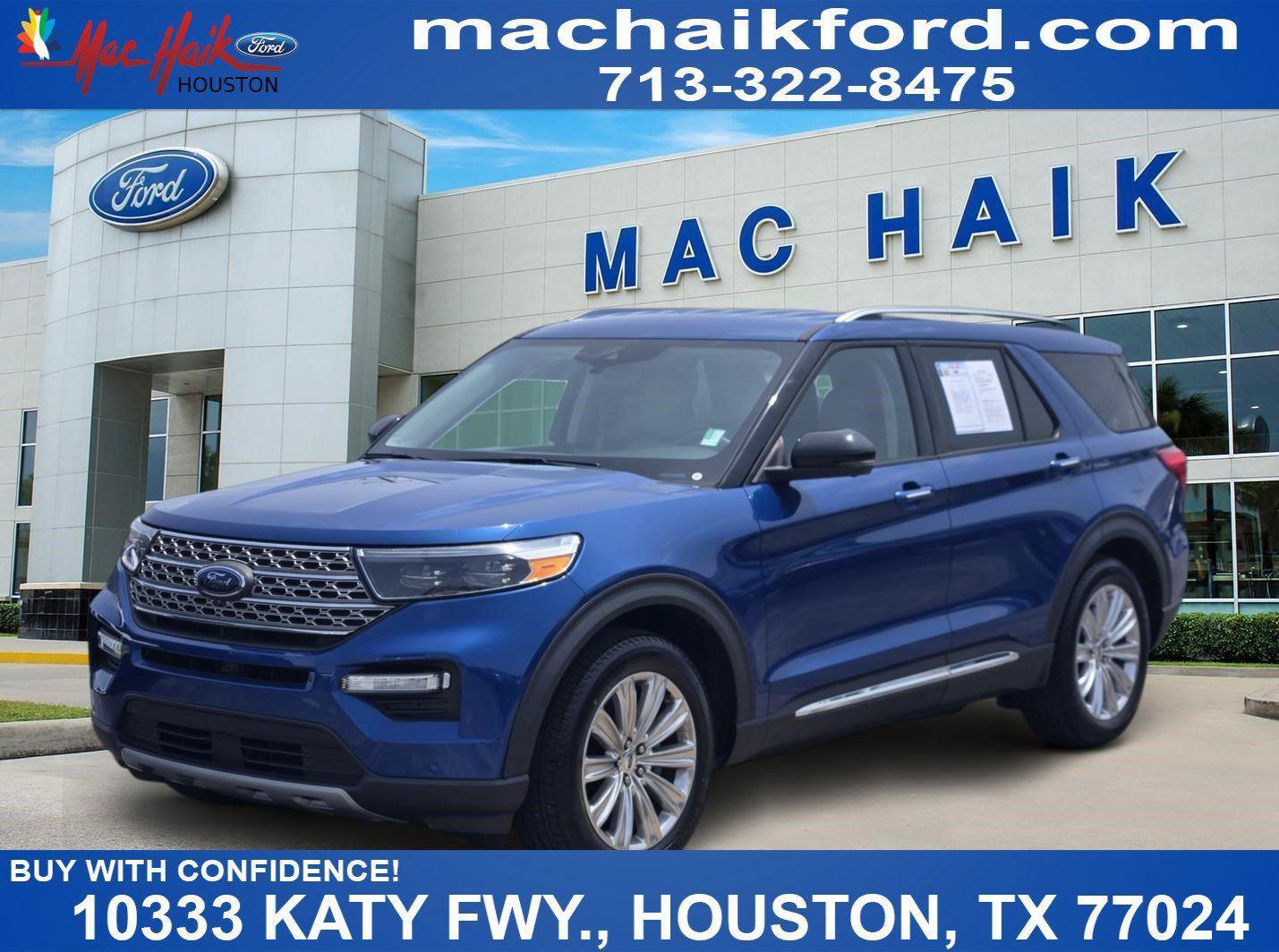 Certified 2020 Ford Explorer Limited w/ Hybrid Equipment Group 310A RWD image 1