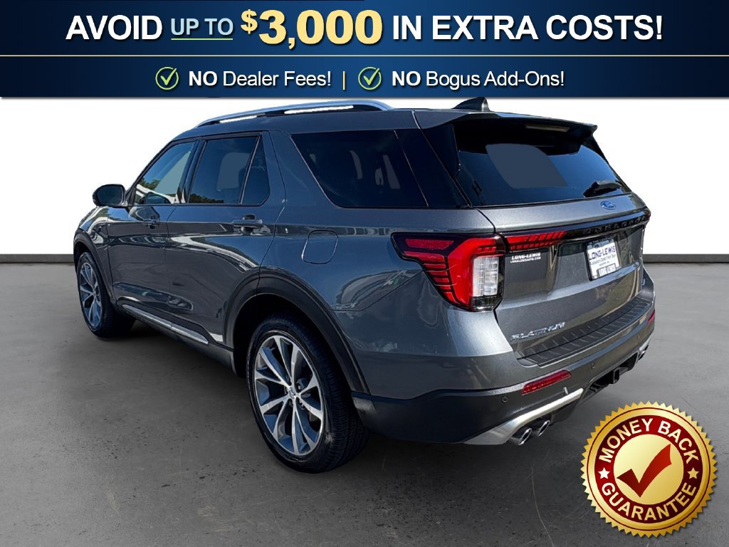 Certified 2025 Ford Explorer Platinum w/ Ultimate Package AWD/4WD image 4