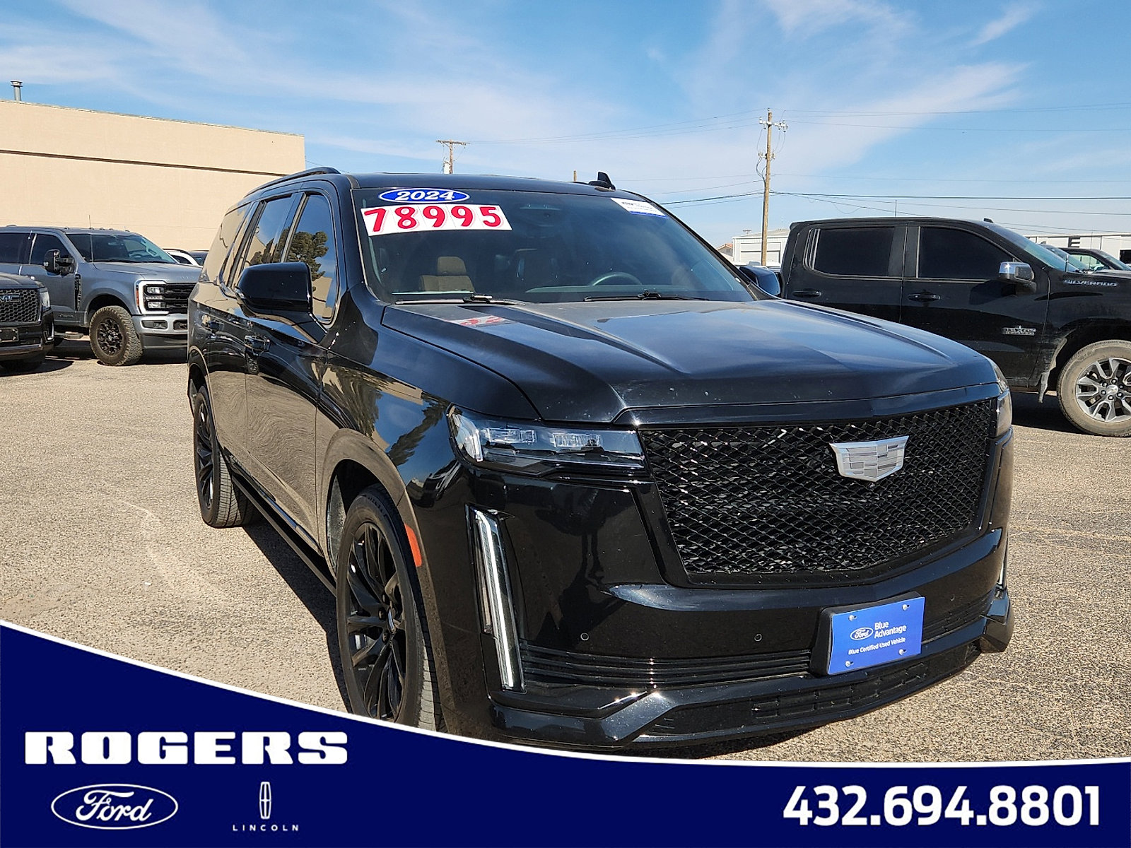 Used 2024 Cadillac Escalade Sport w/ LPO, ONYX Package image 1