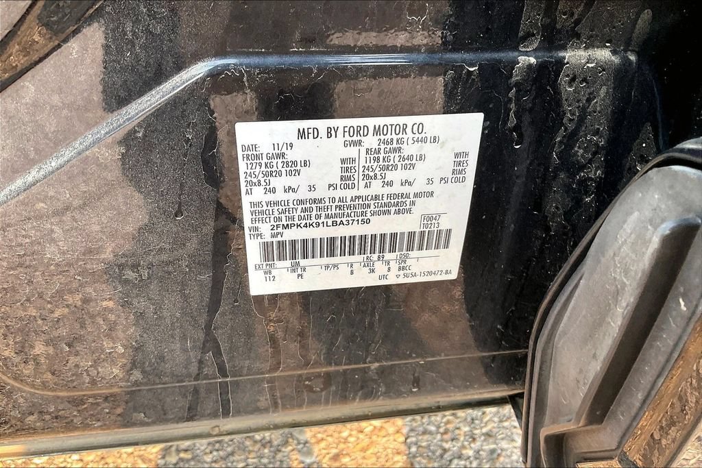 Certified 2020 Ford Edge Titanium w/ Equipment Group 301A AWD/4WD image 5