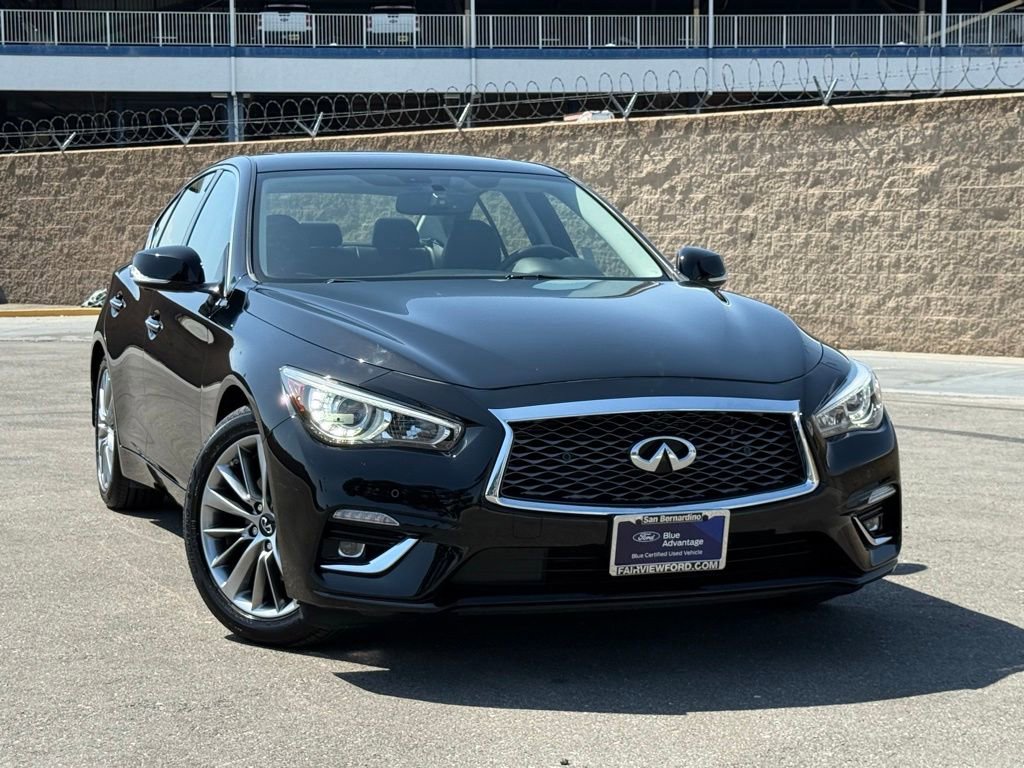 Used 2023 INFINITI Q50 Luxe w/ Cargo Package RWD image 3