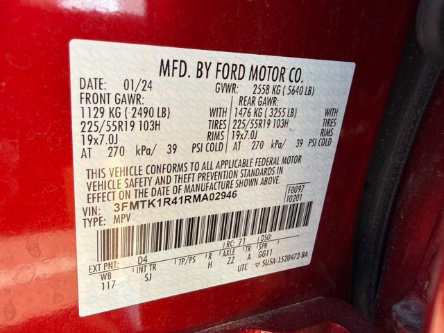 Certified 2024 Ford Mustang Mach-E Select RWD image 41
