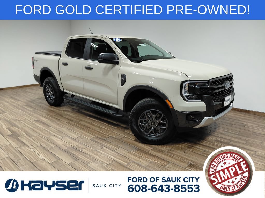 Certified 2025 Ford Ranger XLT w/ Equipment Group 301A High AWD/4WD 360° Tour