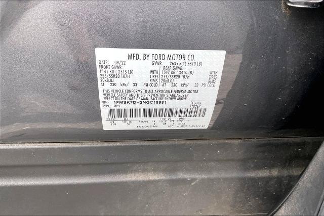 Certified 2022 Ford Explorer XLT w/ Equipment Group 202A RWD image 32
