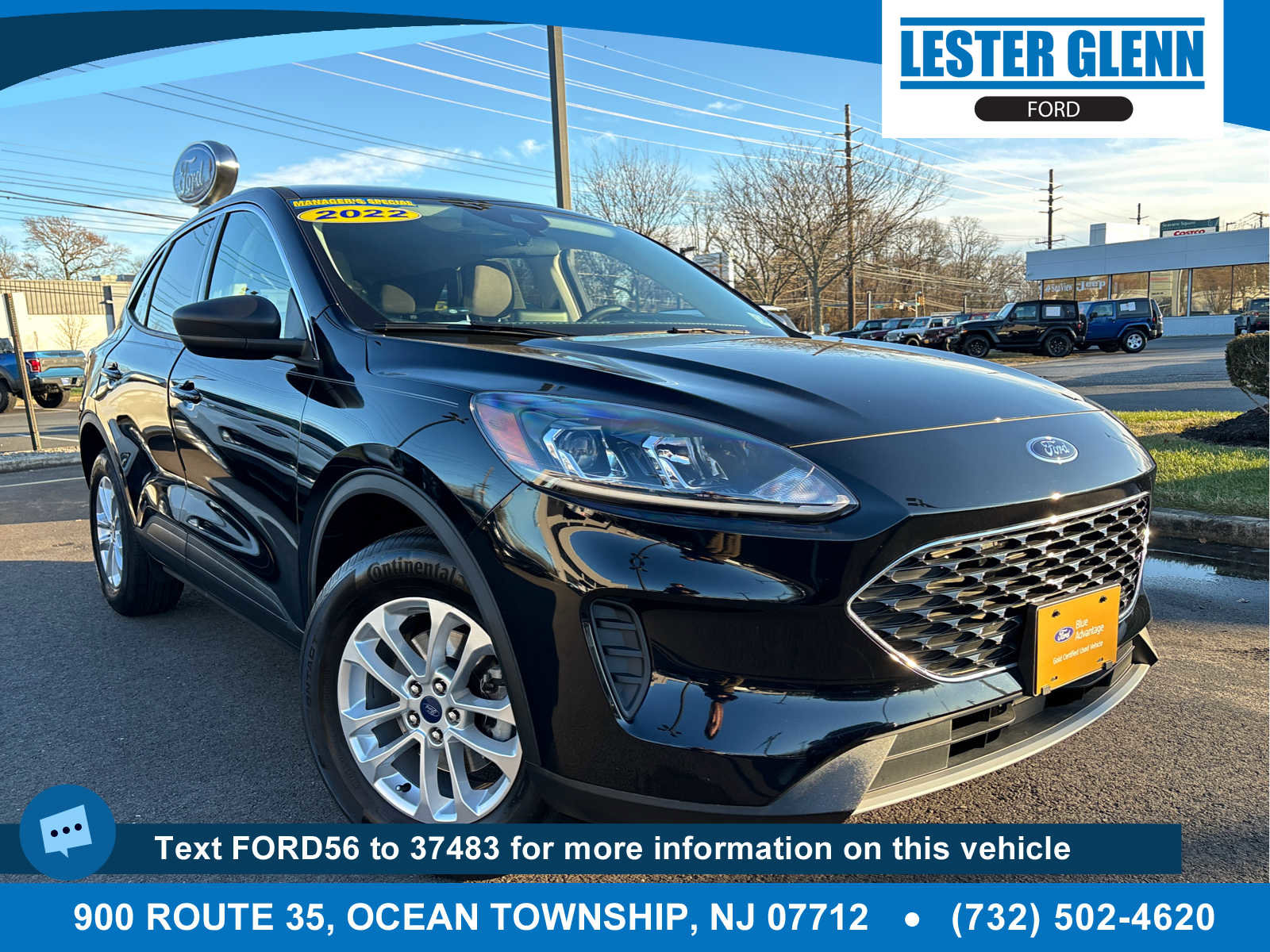 Certified 2022 Ford Escape SE w/ Convenience Package