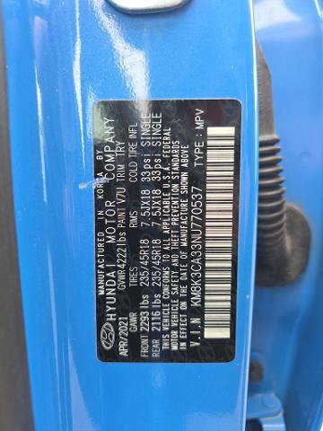 Used 2022 Hyundai Kona N Line AWD/4WD image 22