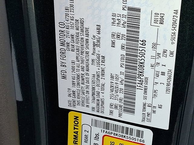 Certified 2019 Ford Mustang Bullitt w/ Bullitt Electronics Package image 28