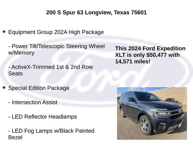 Certified 2024 Ford Expedition XLT RWD image 15