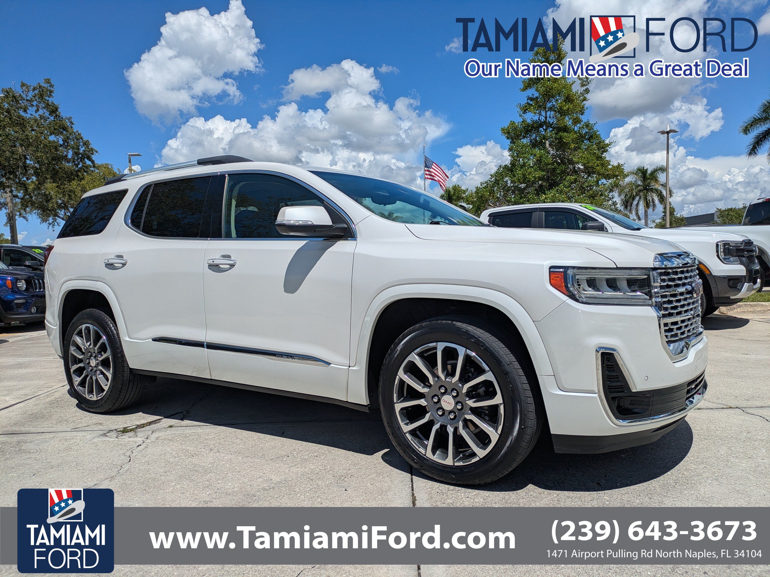 Used 2022 GMC Acadia Denali w/ Denali Technology Package