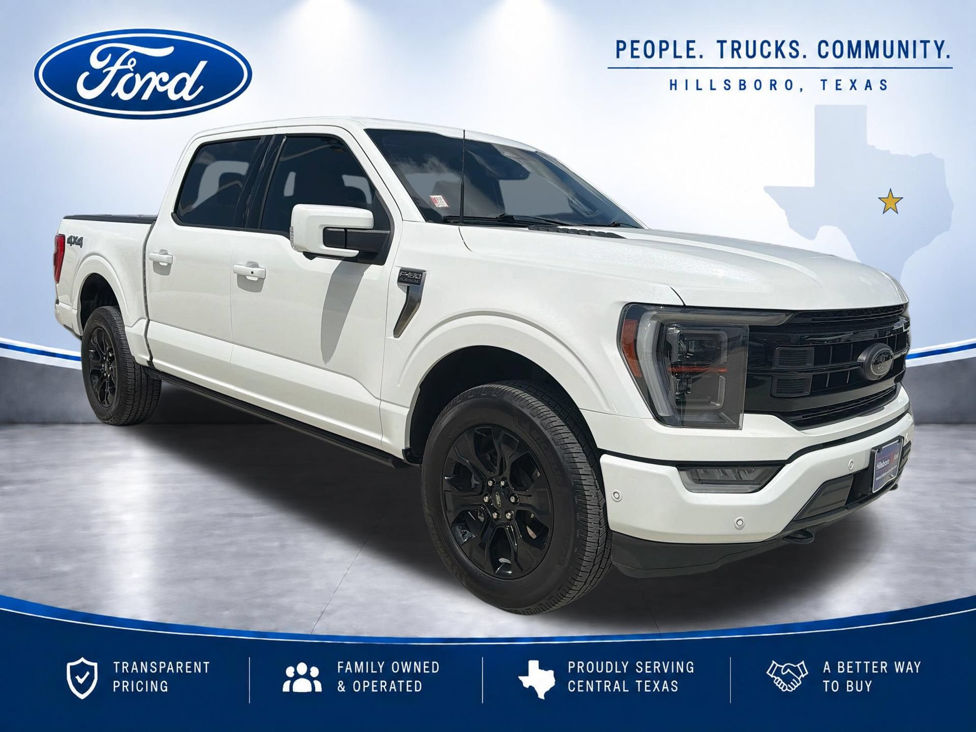 Certified 2022 Ford F150 Platinum w/ Equipment Group 701A High AWD/4WD image 3