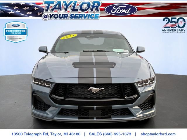 Certified 2024 Ford Mustang GT Premium w/ GT Performance Package RWD image 2