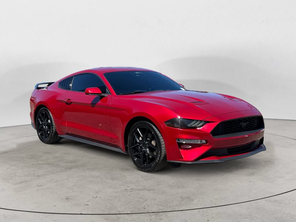 Certified 2021 Ford Mustang Premium w/ Wheel & Stripe Package RWD image 3