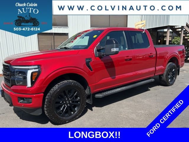 Certified 2025 Ford F150 Lariat w/ Equipment Group 502A High
