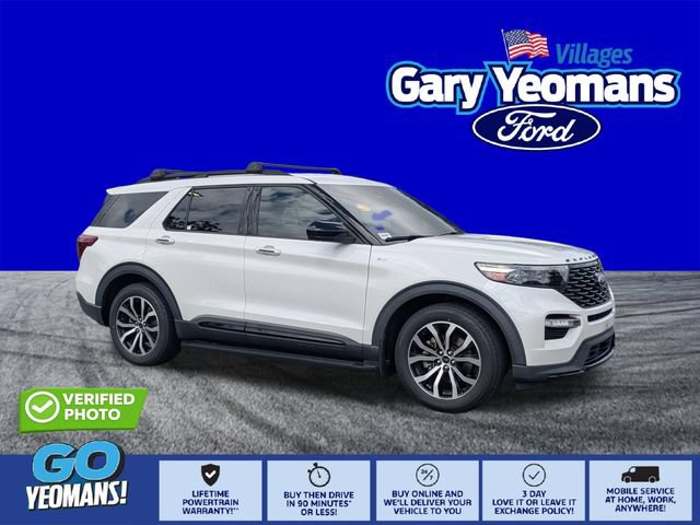 Certified 2022 Ford Explorer ST-Line w/ Class IV Trailer Tow Package