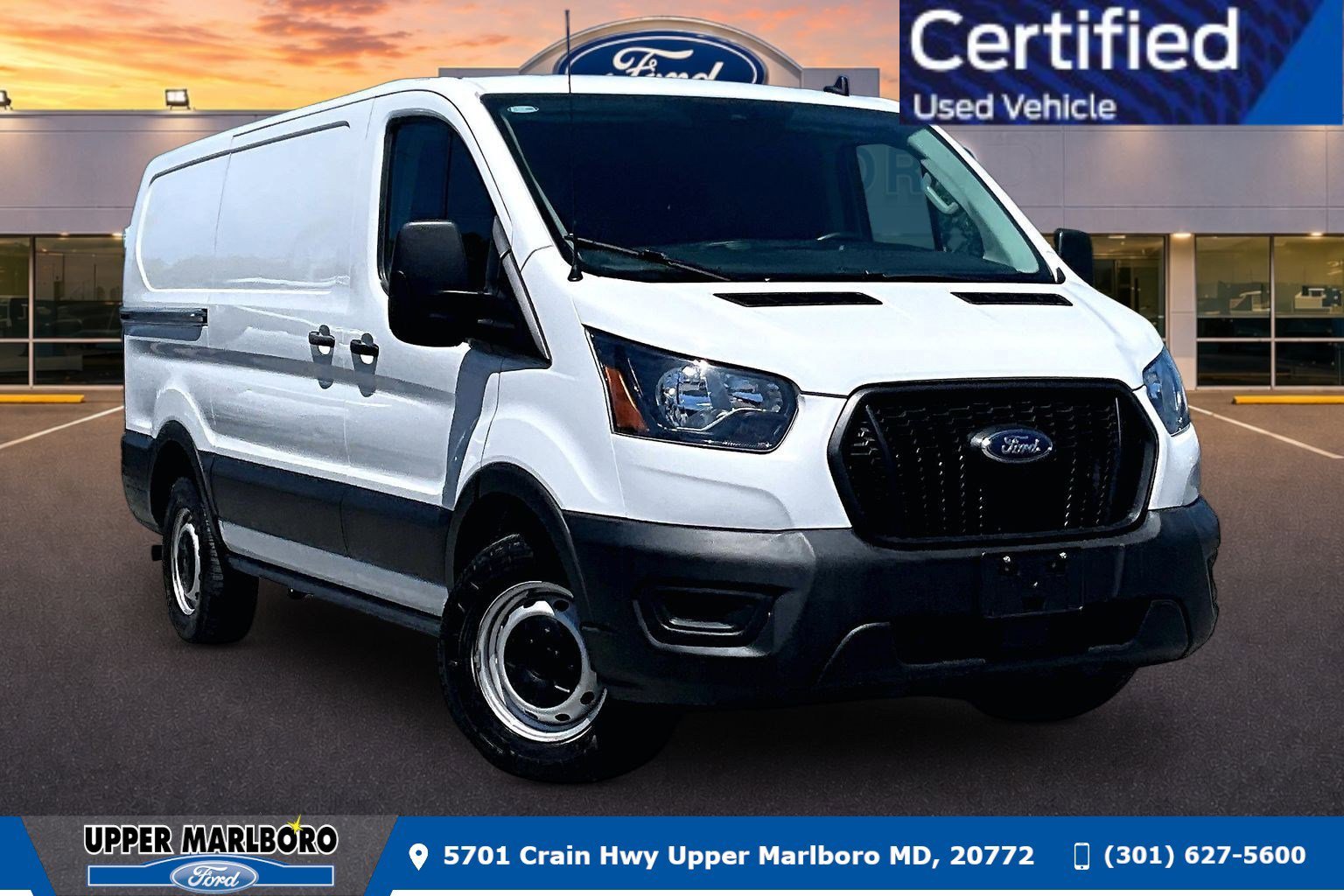 Certified 2024 Ford Transit 150 Low Roof w/ Load Area Protection Package RWD image 1