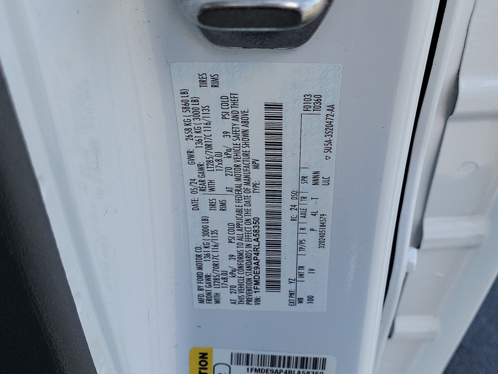 Certified 2024 Ford Bronco Badlands AWD/4WD image 27
