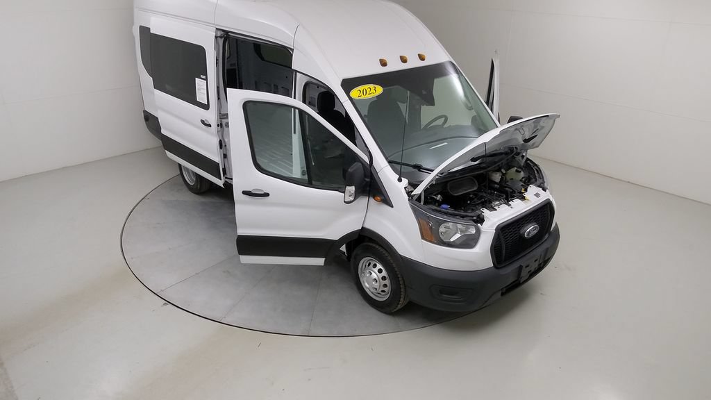 Certified 2023 Ford Transit 350 148 High Roof Extended DRW RWD image 40