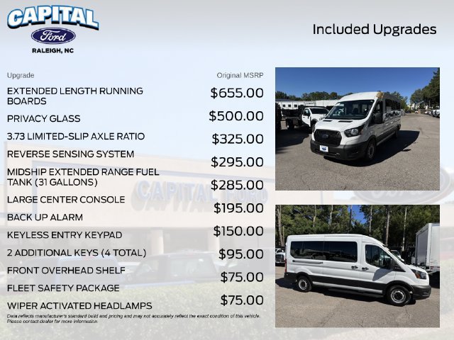 Certified 2024 Ford Transit 350 XL w/ Fleet Safety Package RWD image 3
