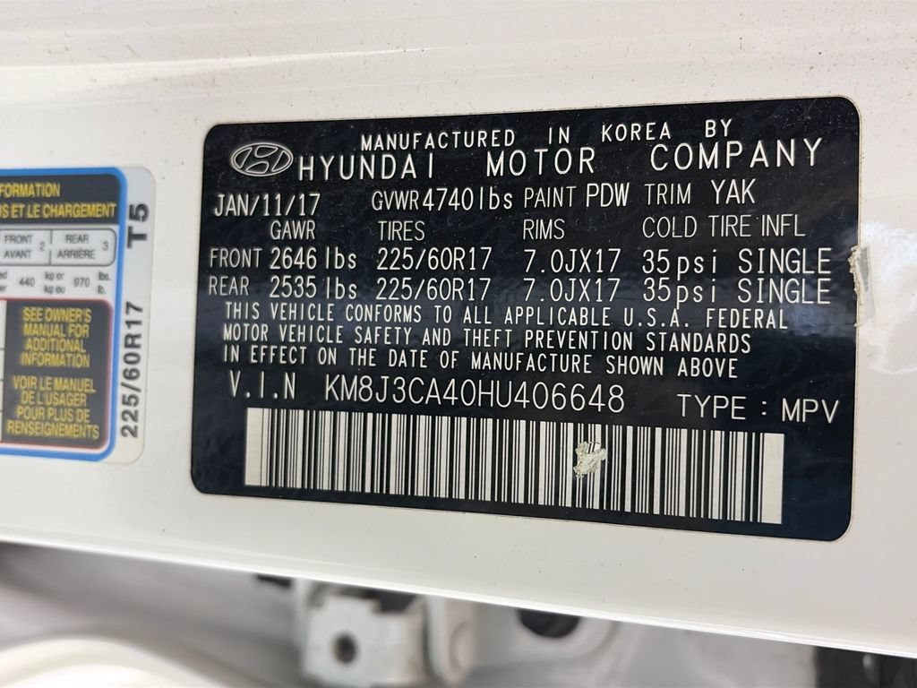 Used 2017 Hyundai Tucson SE Plus AWD/4WD image 9