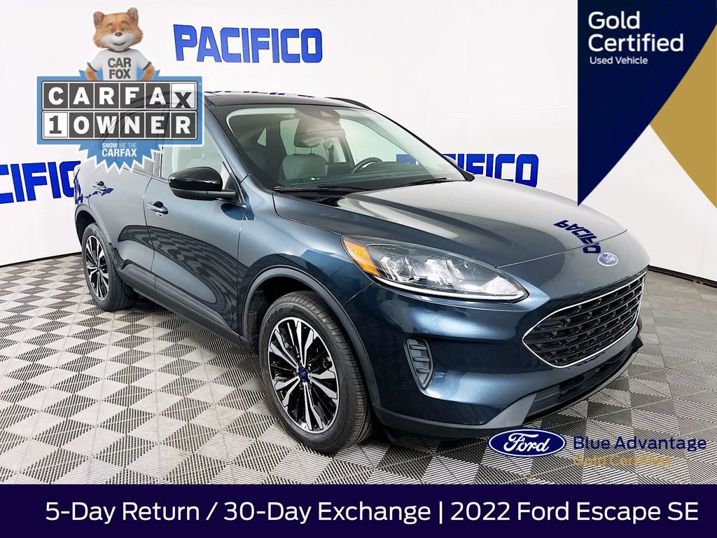 Certified 2022 Ford Escape SE w/ SE Sport Appearance Package