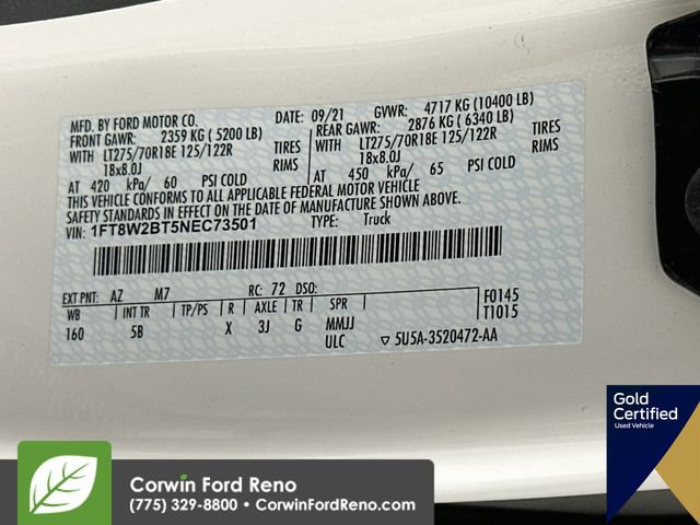 Certified 2022 Ford F250 Lariat w/ Lariat Ultimate Package AWD/4WD image 39