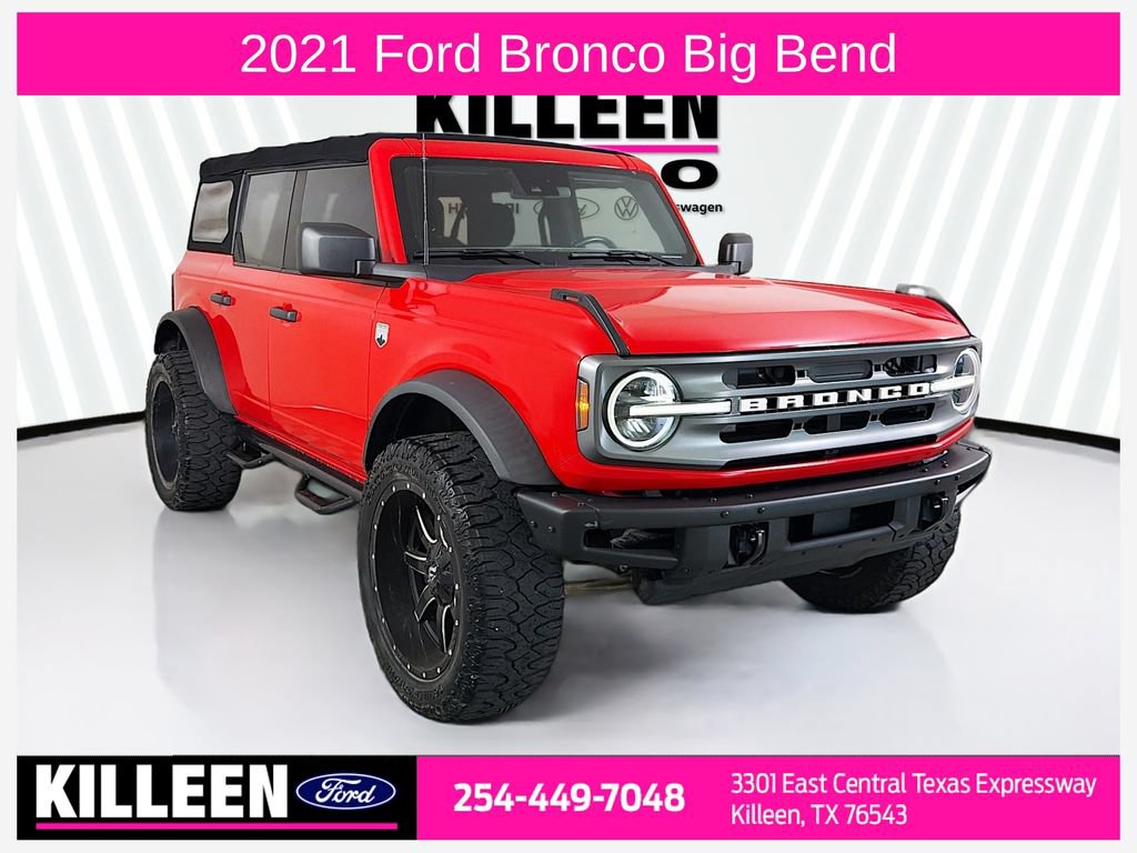 Certified 2021 Ford Bronco Big Bend w/ Sasquatch Package