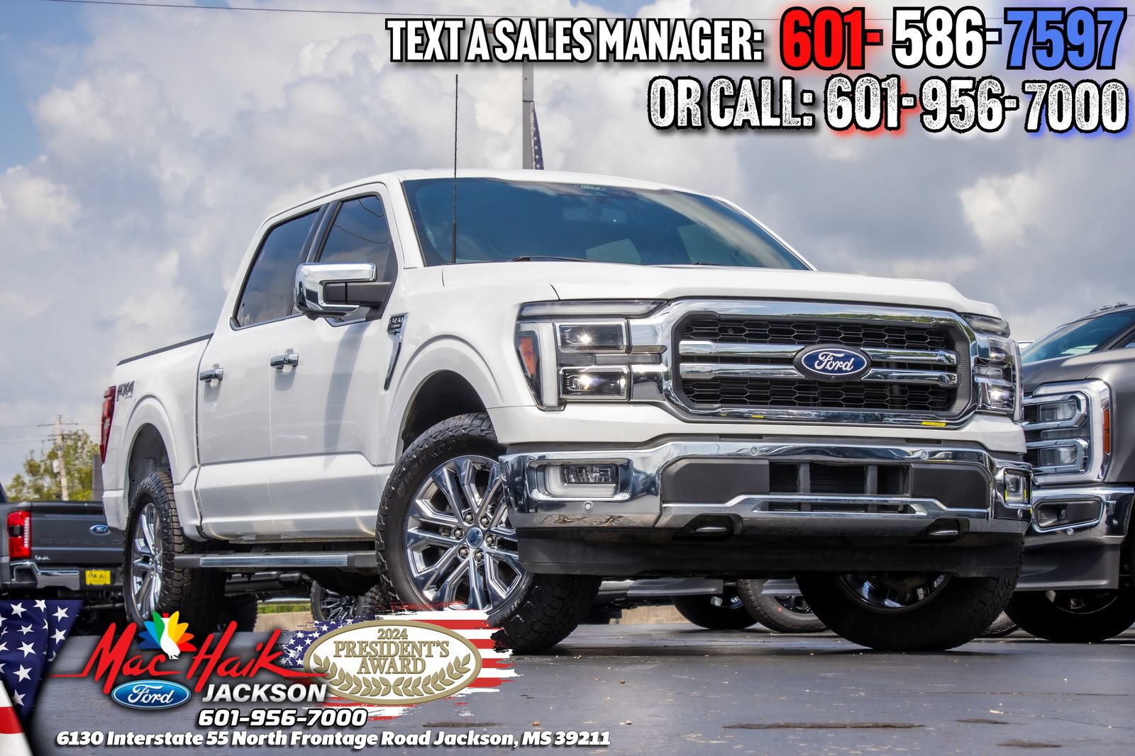 Certified 2024 Ford F150 Lariat w/ Equipment Group 502A High AWD/4WD image 2