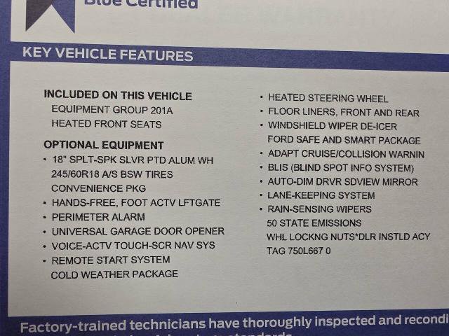 Certified 2018 Ford Edge SEL w/ Equipment Group 201A AWD/4WD image 21