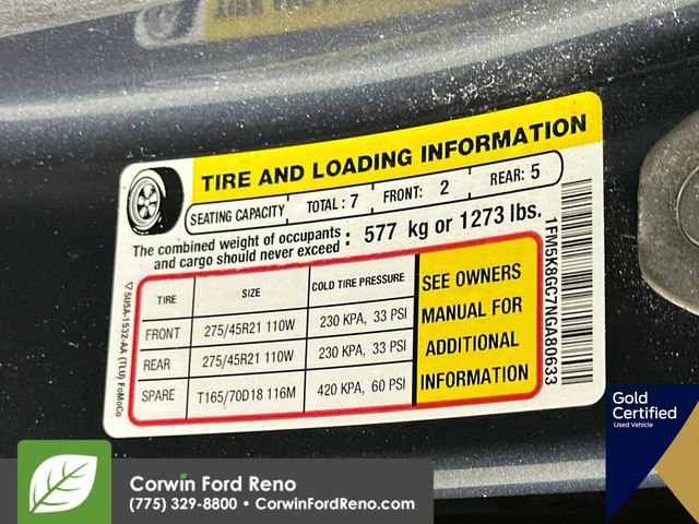 Certified 2022 Ford Explorer ST w/ Equipment Group 401A AWD/4WD image 39