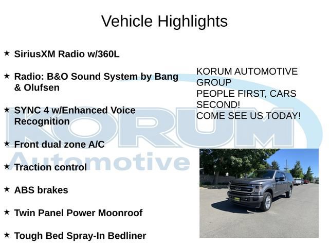Certified 2022 Ford F350 Platinum AWD/4WD image 8