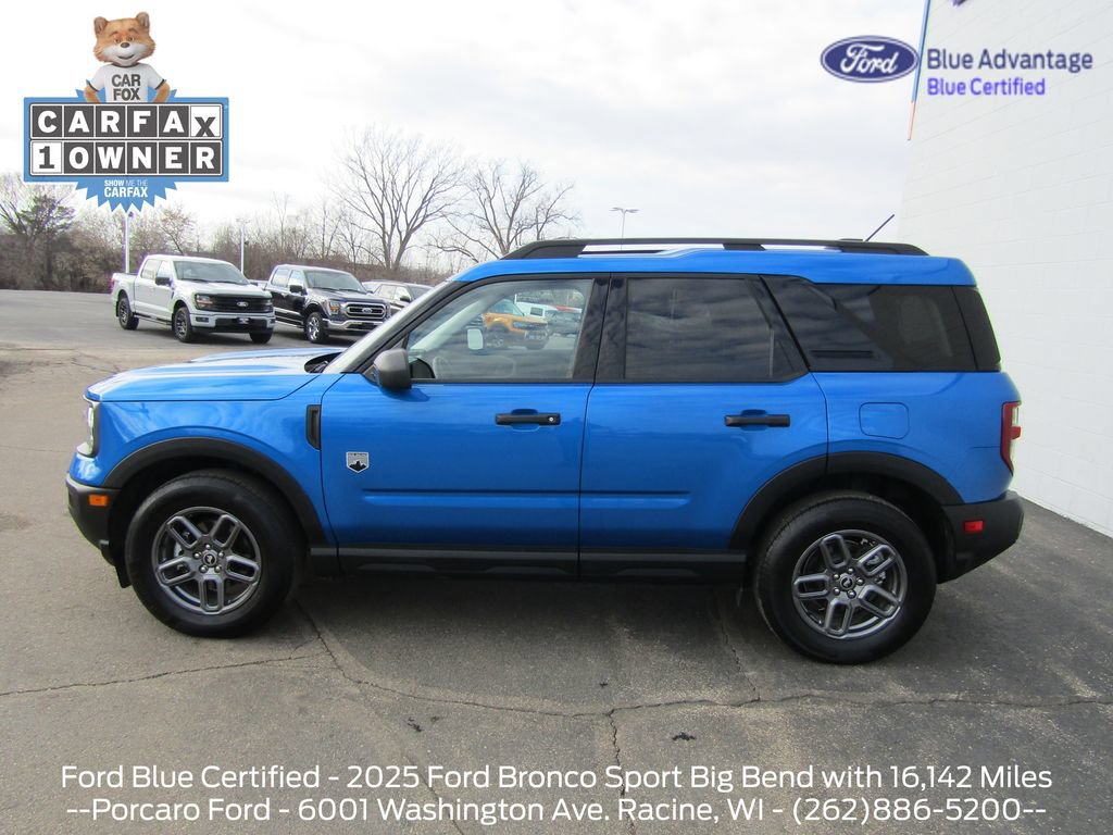 Certified 2025 Ford Bronco Sport Big Bend w/ Convenience Package AWD/4WD image 2